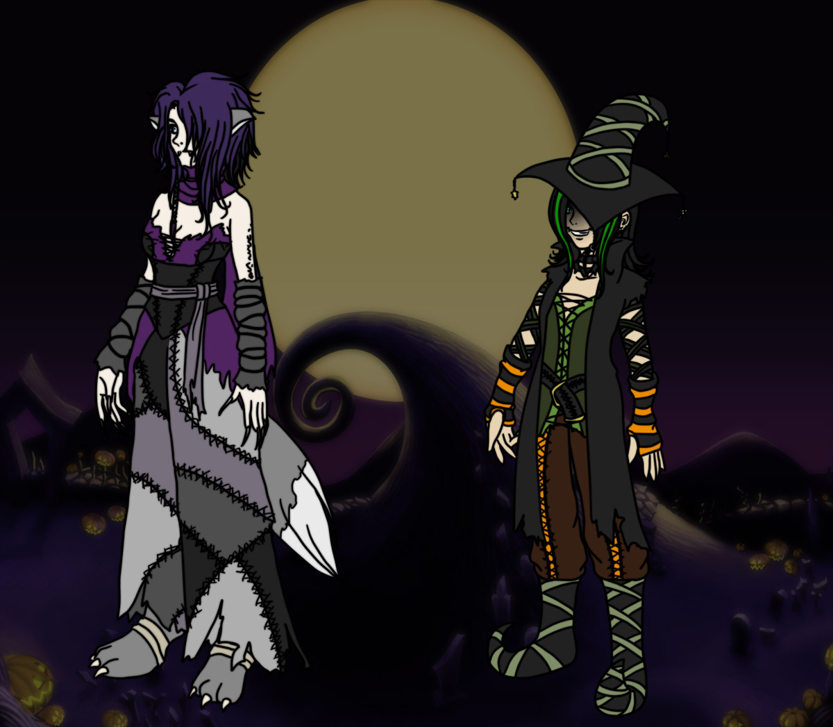 KH Duo - Halloween Town