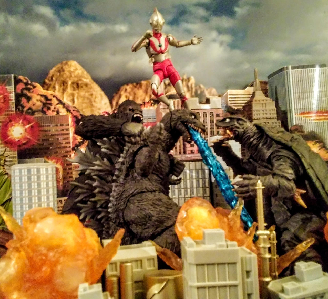 Kong Gamera And Ultraman Vs Gmk By Kongzilla92 On Deviantart Kong Gamera And Ultraman Vs Gmk By Kongzilla92 On Deviantart