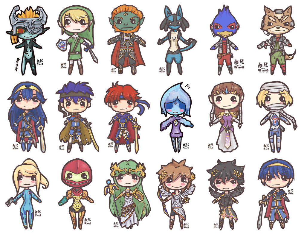 Chibi Sticker Riding Chibi Stickers Part 1 by HoPiuFameStudios on DeviantArt
