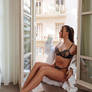 Urban Serenity: Chic Lingerie Moments