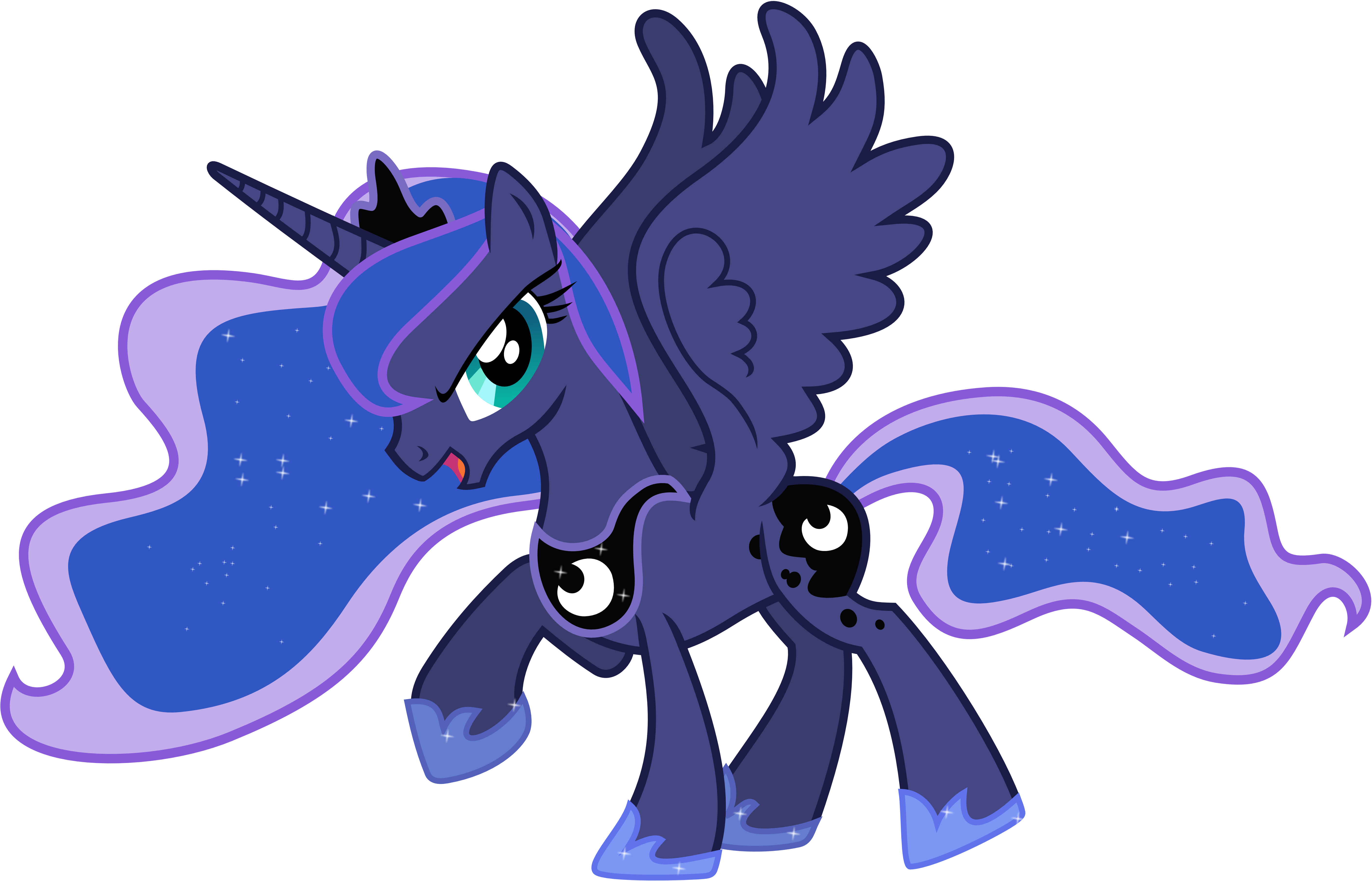 Princess Luna Dancing by 90Sigma