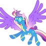 Princess Cadance as a Wonderbolt