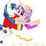 Princess Cadance and Shining Armour Dancing (1)