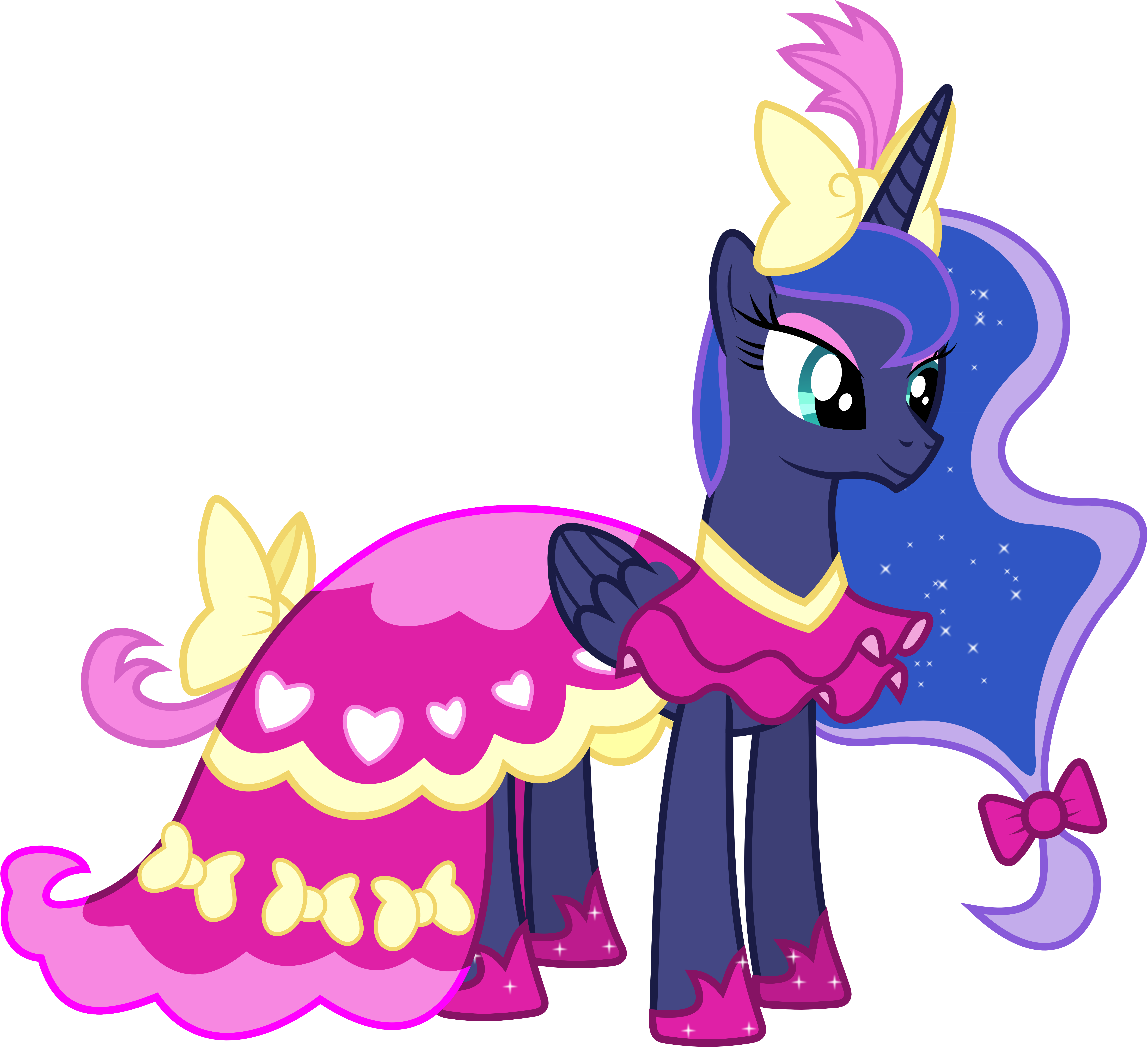 Mlp luna dress up Mlp luna dress up