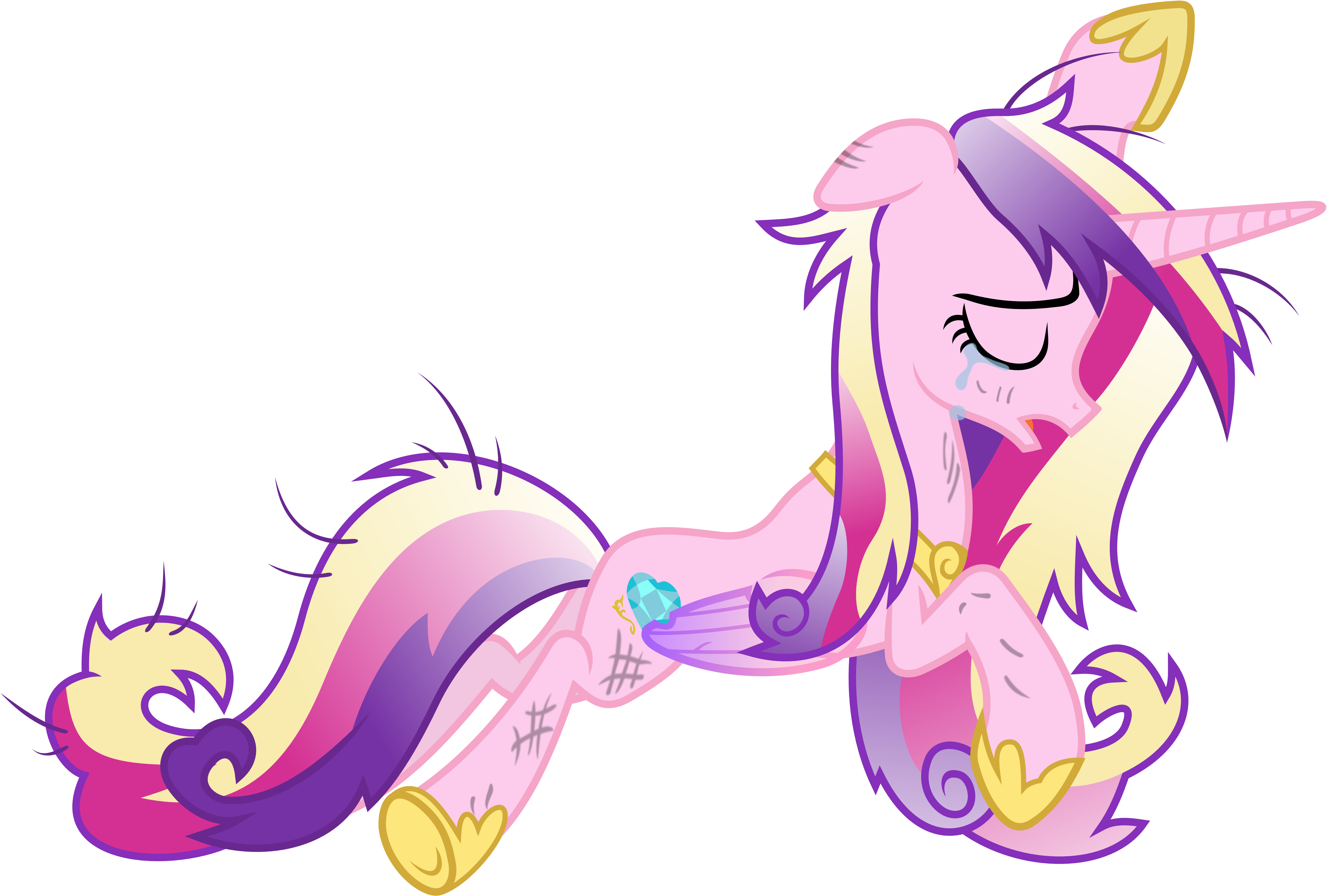 Despondent Princess Cadance