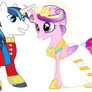 Princess Cadance and Shining Armour Dancing (2)