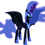 Nightmare Moon Using Her Magic