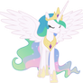 Princess Celestia Walking Away