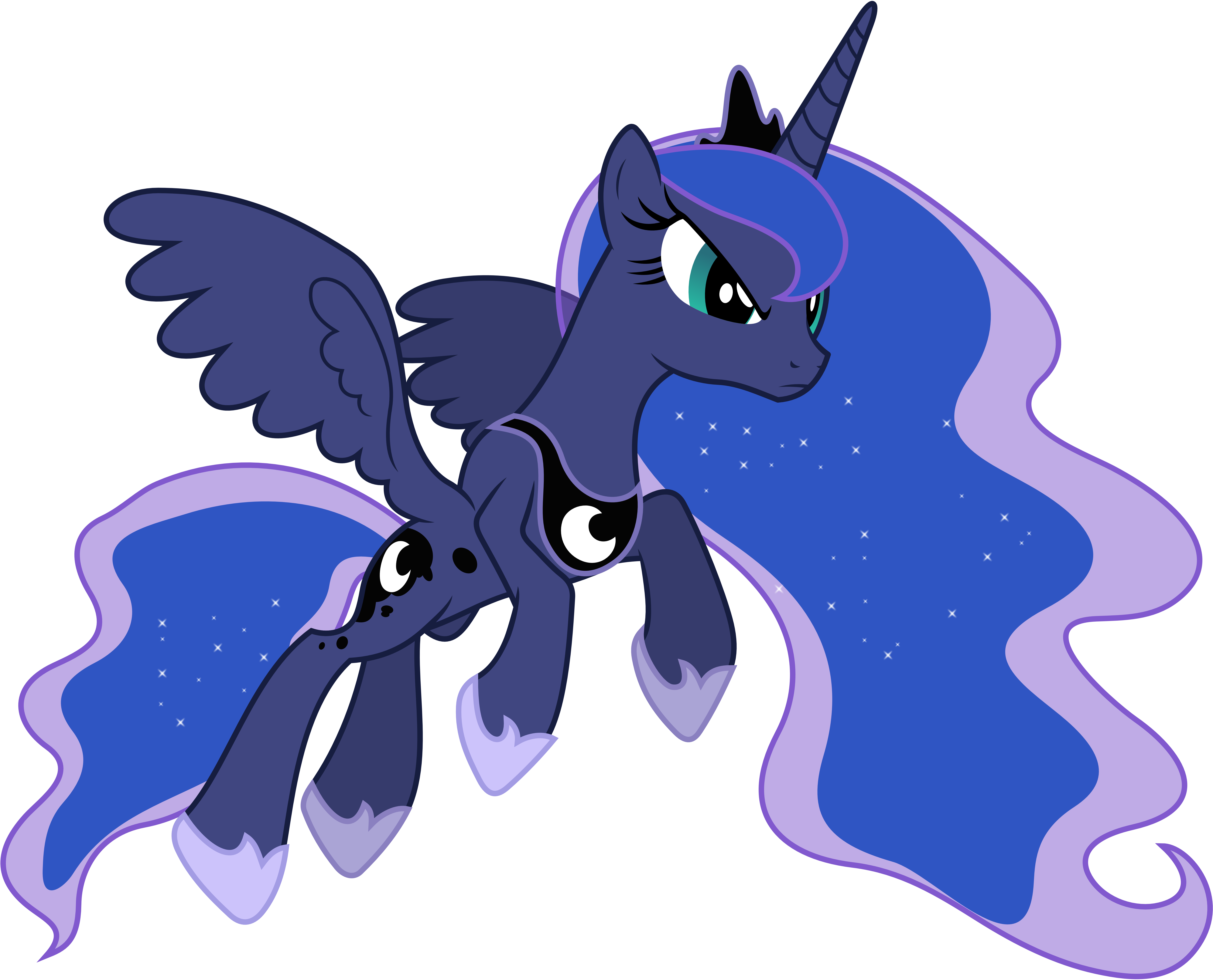 Princess Luna Pouncing