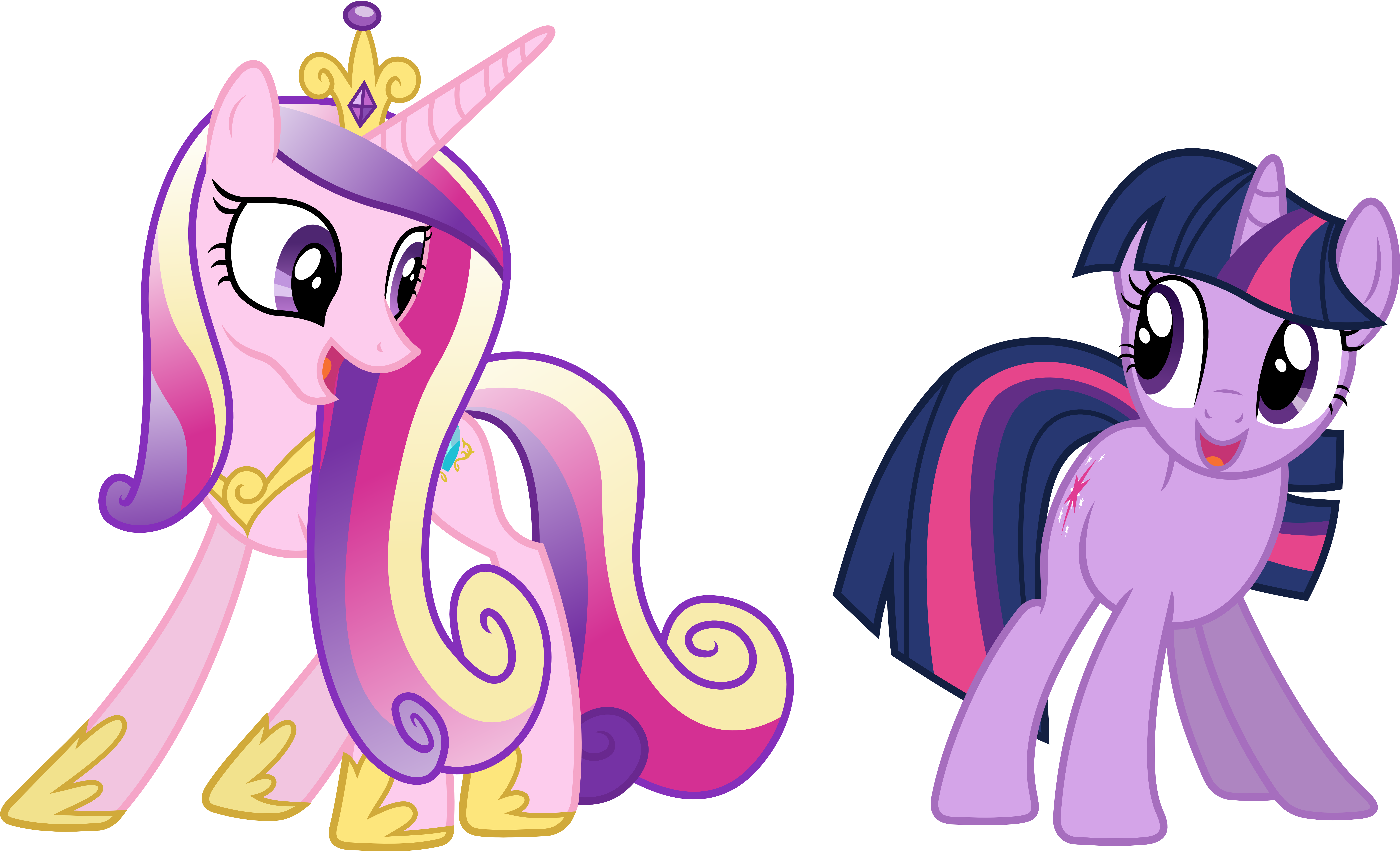 Cadance's and Twilight's Ladybug Dance (1) by 90Sigma