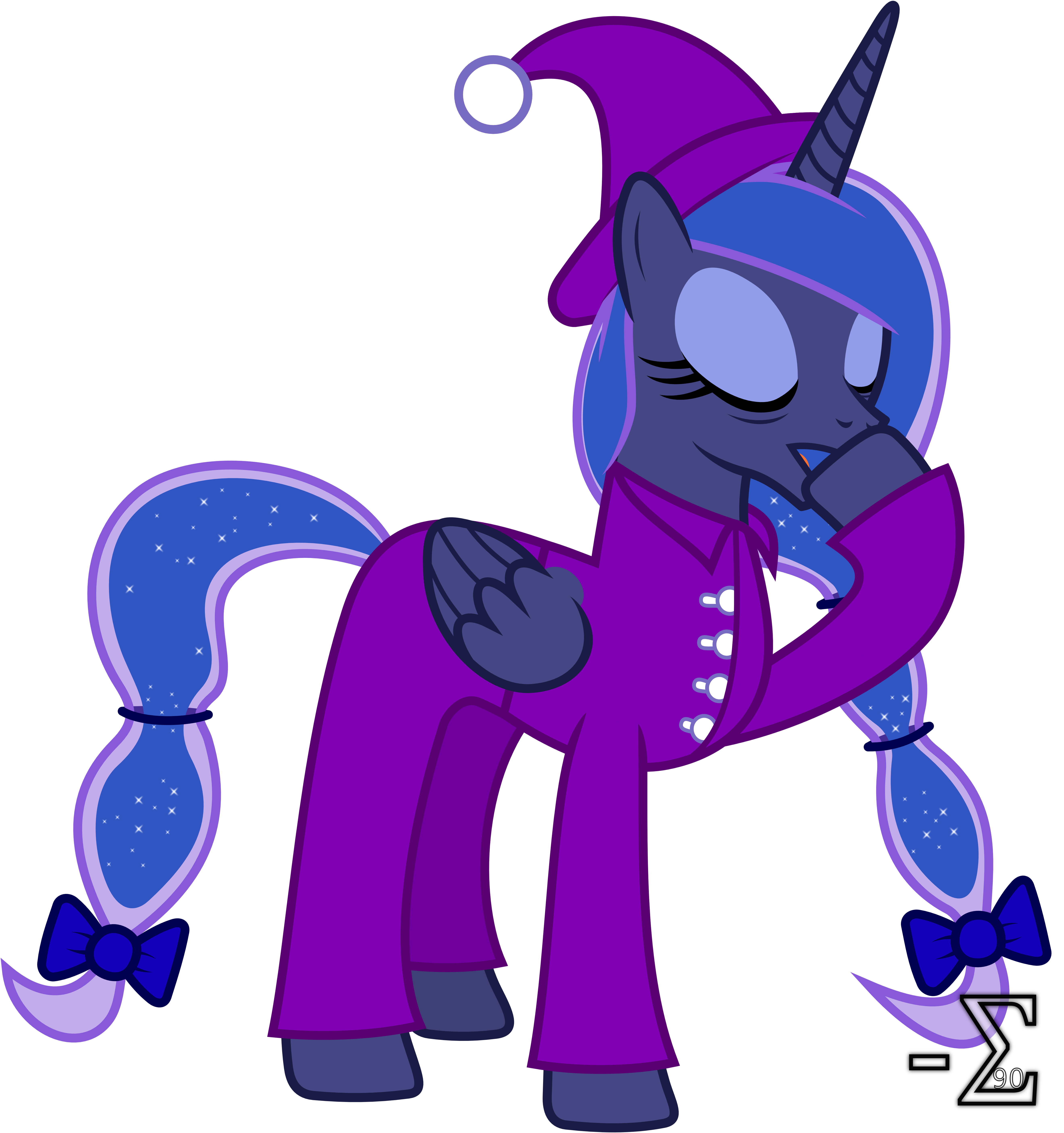 Princess Luna in Pyjamas