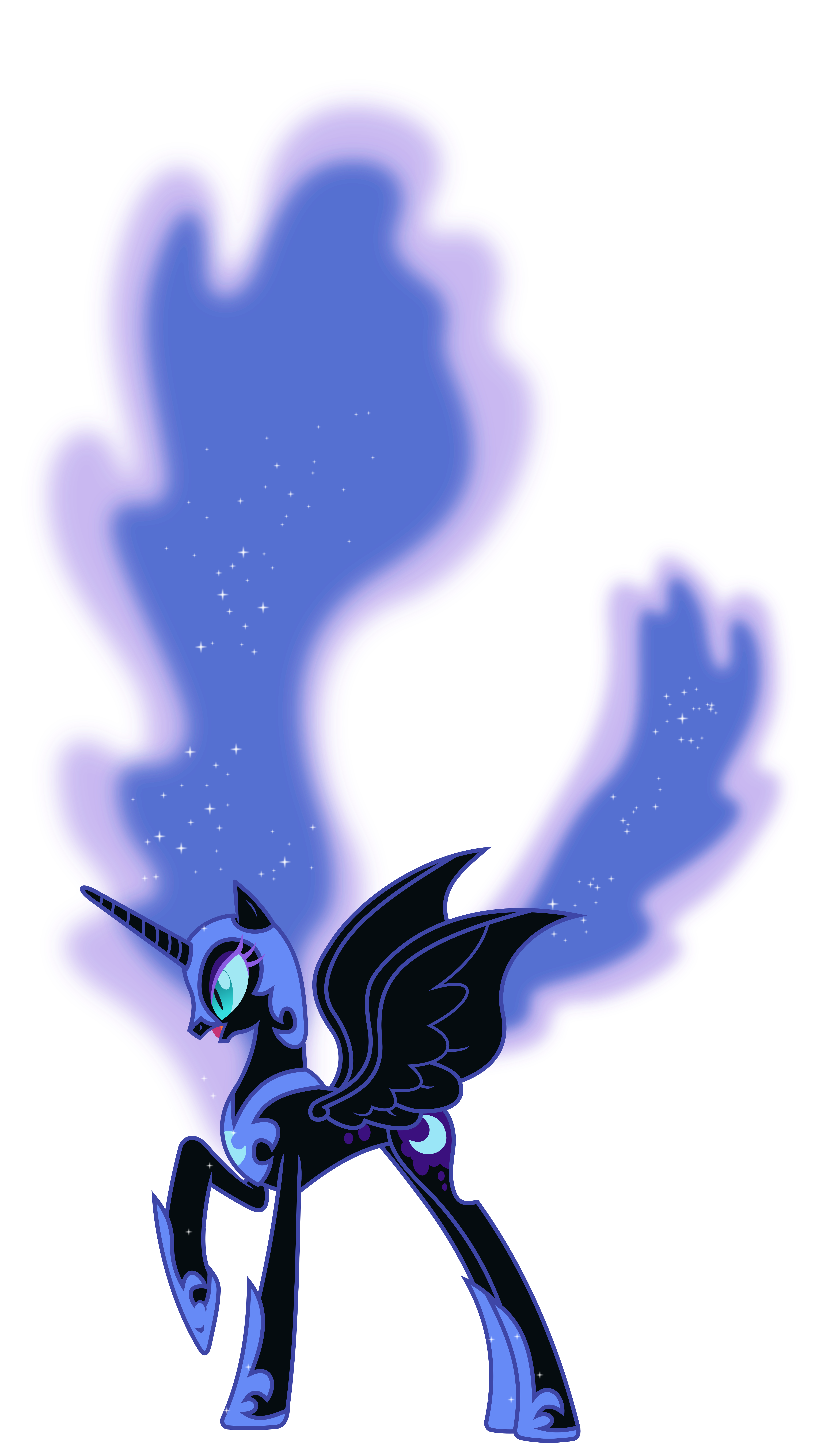 Nightmare Moon Showing Off