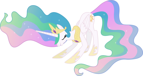 Princess Celestia Bowing