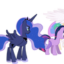 Princess Celestia Pokes Twilight Sparkle