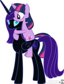 Nyx and Twilight Sparkle Hugging (2)