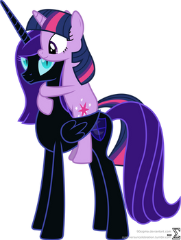 Nyx and Twilight Sparkle Hugging (2)