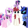 Alicorn Family Photo (Filly Version)