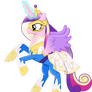 Princess Cadance as a Power Pony