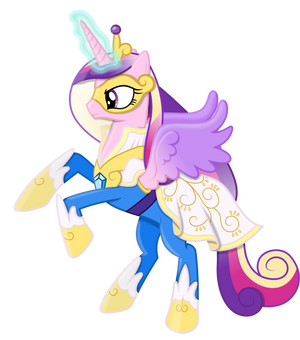 Princess Cadance as a Power Pony