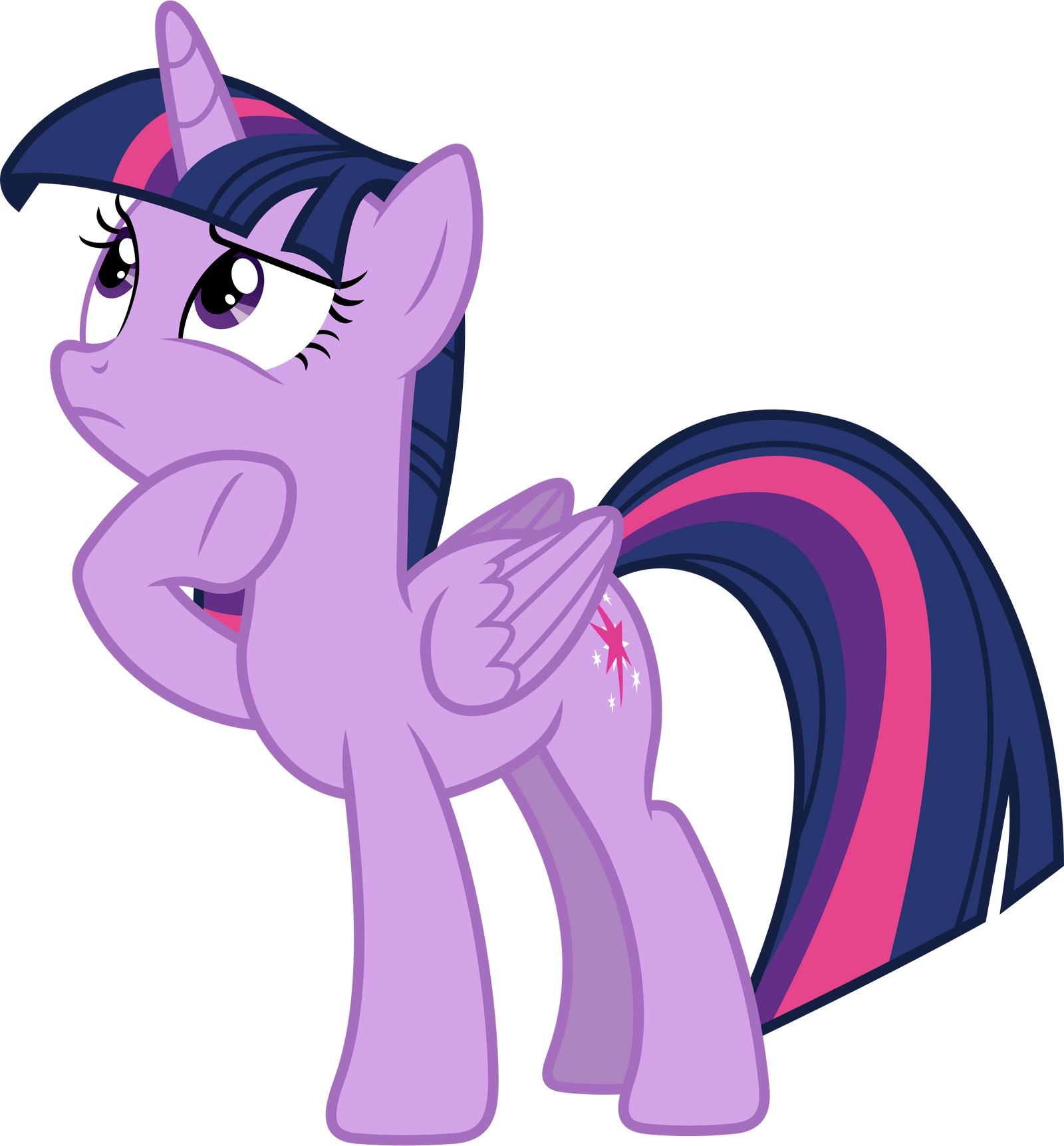 Twilight Sparkle Thinking