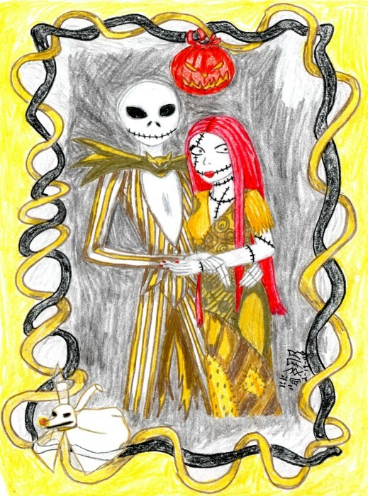 Jack and Sally in Gold