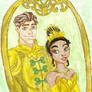 Tiana and Prince NaveenInGold