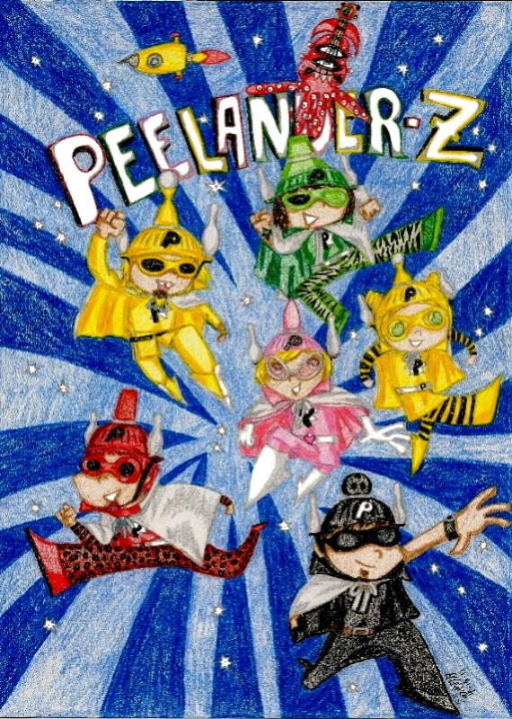 Pearlander Super Peelanders by IsisConstantine on DeviantArt
