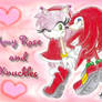 Amy Rose and Knuckles