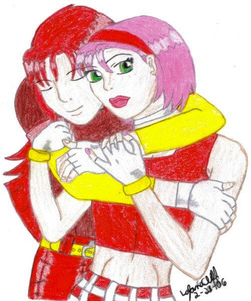 Knuckles and Amy Rose by IsisConstantine on DeviantArt