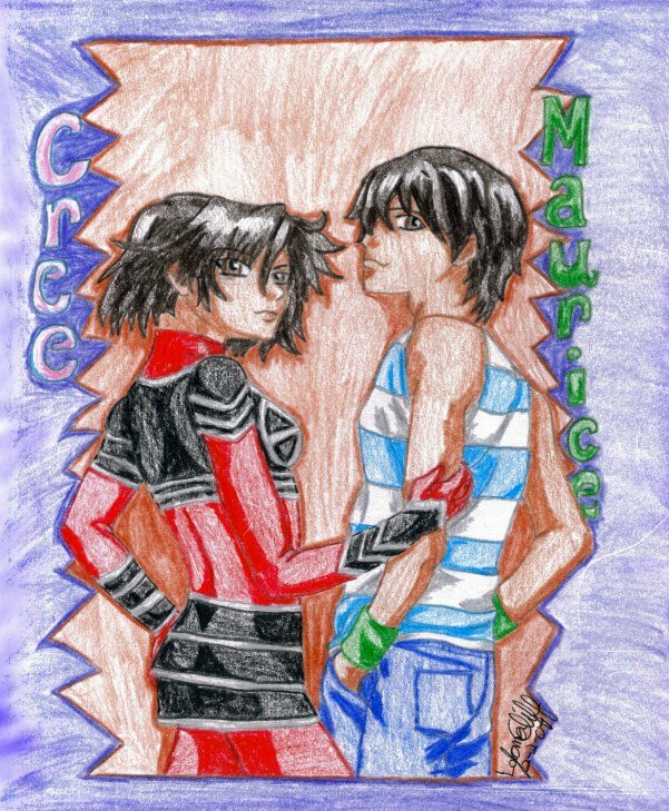 Knd Anime Cree And Maurice By Isisconstantine On Deviantart