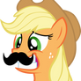 Mustache Attack Applejack