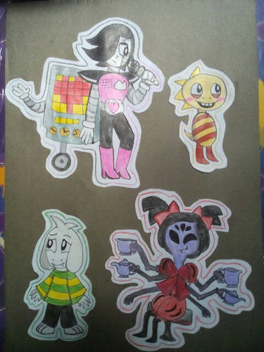 Undertale Characters by MelonyP on DeviantArt