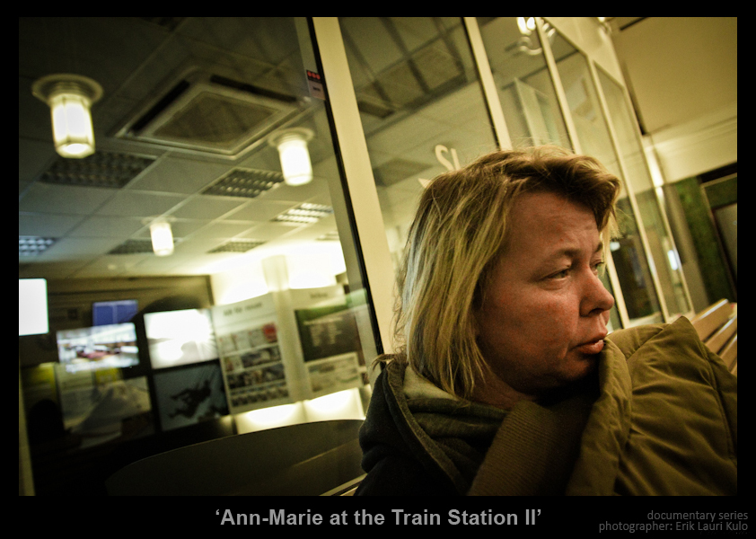 Ann-Marie at the Train St.. II