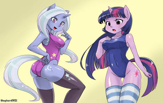 Twilight and Trixie