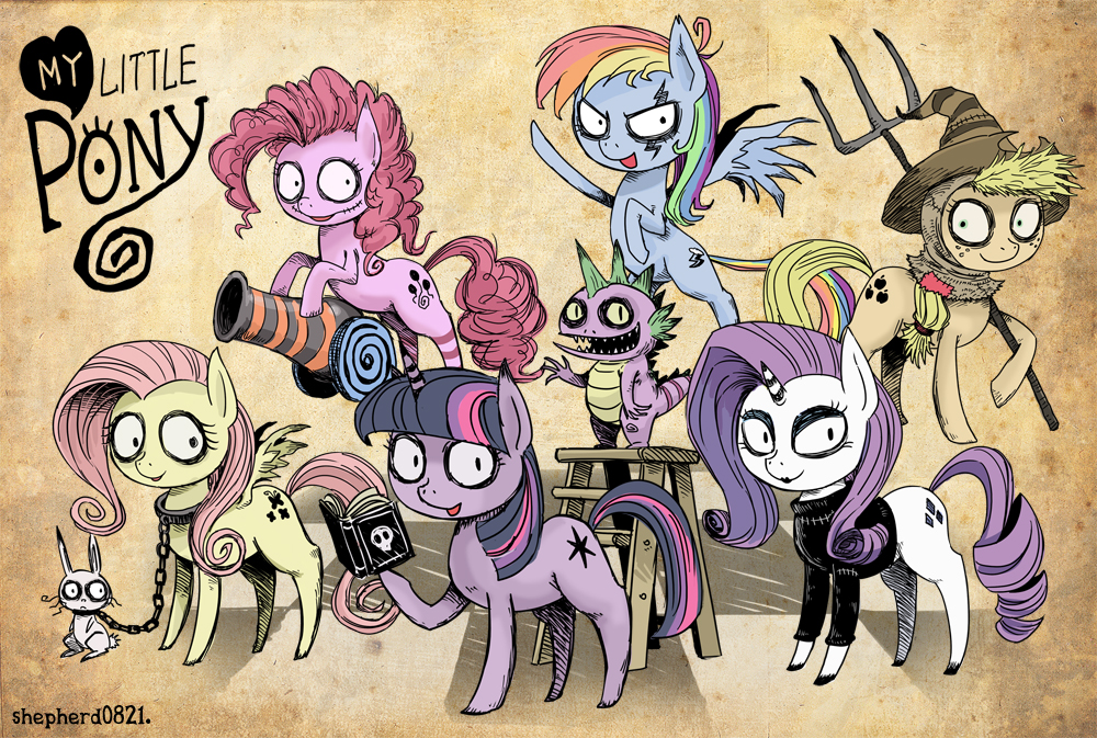 burton X my little pony