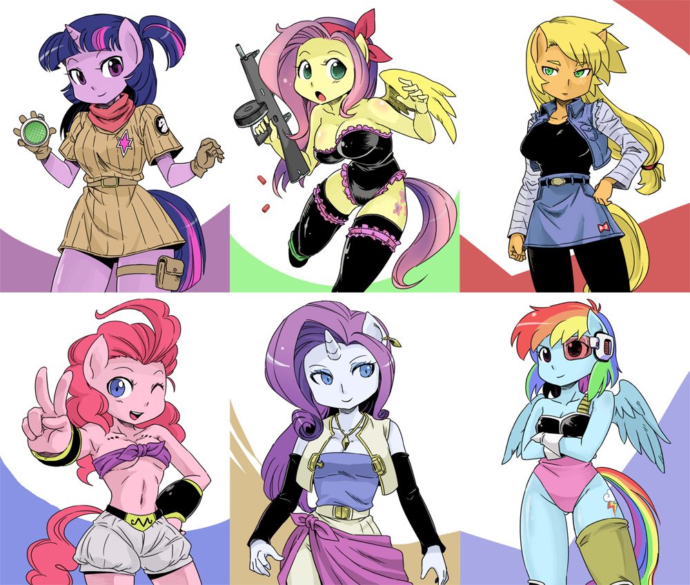 Mane6 in DB costume