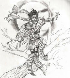 Sasuke Sketch Cropped