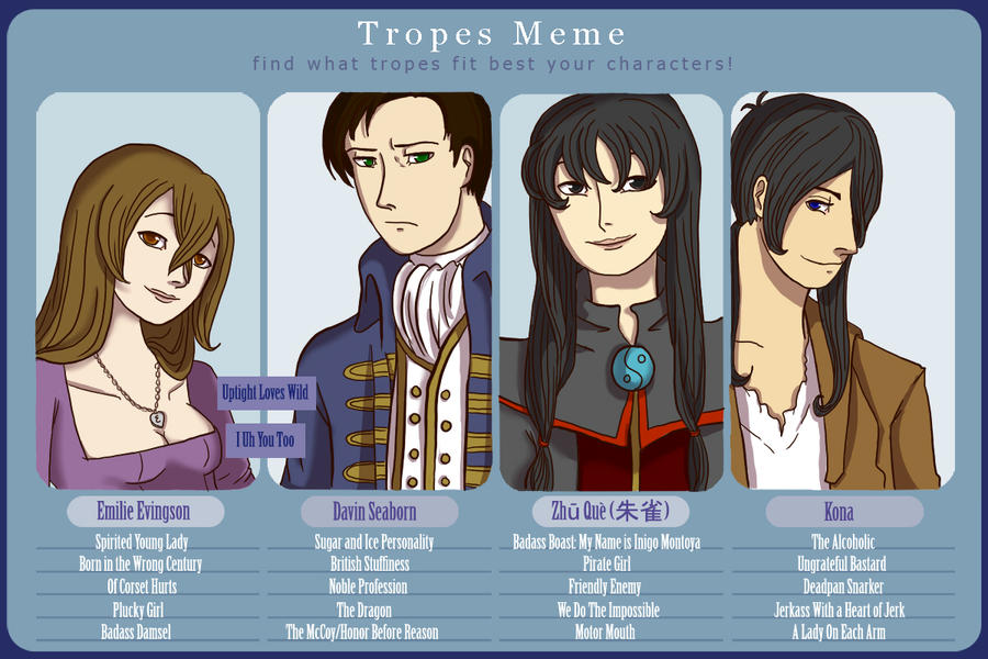 TV Tropes Meme by RhythmicHeartbeat on DeviantArt