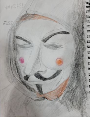 Hacker Drawing by MagicalDrawing1345 on DeviantArt