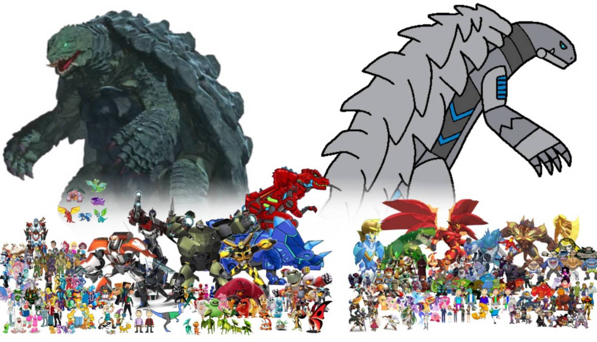 Crossover series by marvinthegallimimus1 on DeviantArt