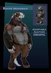 Bovine Broadback - Character Design PTA -OPEN!