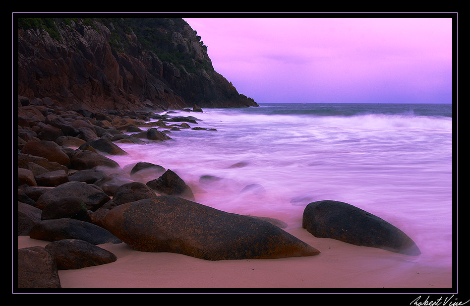 Misty Rocks