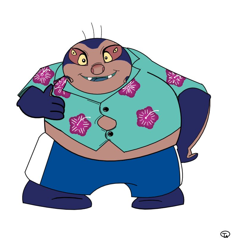 Jumba and Pleakley by idgi on DeviantArt