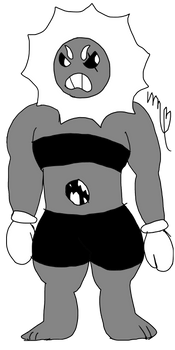 Mystery gem adopt reveal: Snowflake Obsidian.