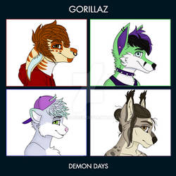 Gorillaz - Furry Days