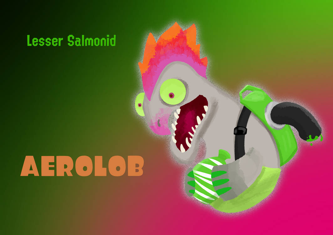 Lesser Salmonids Splatoon Ideas - New Lesser Salmonid by TheMagicMan09 on DeviantArt