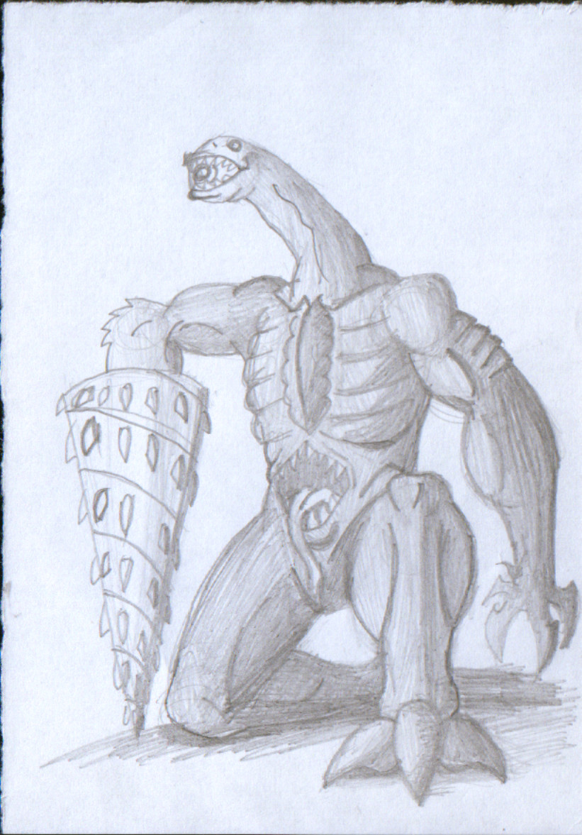 Just a random monster 1 by ivanprime93 on DeviantArt