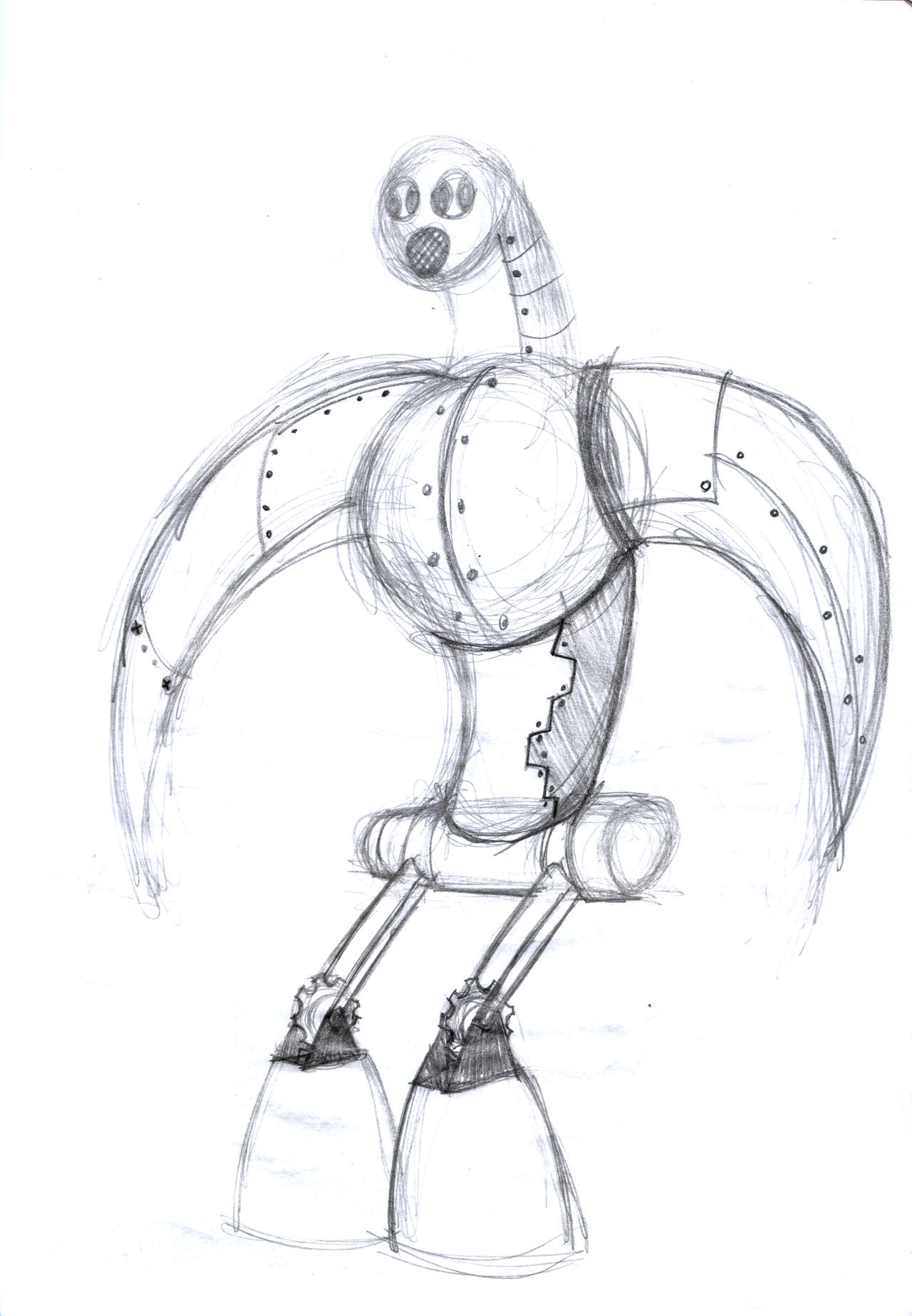 Just some random robot 12 by ivanprime93 on DeviantArt