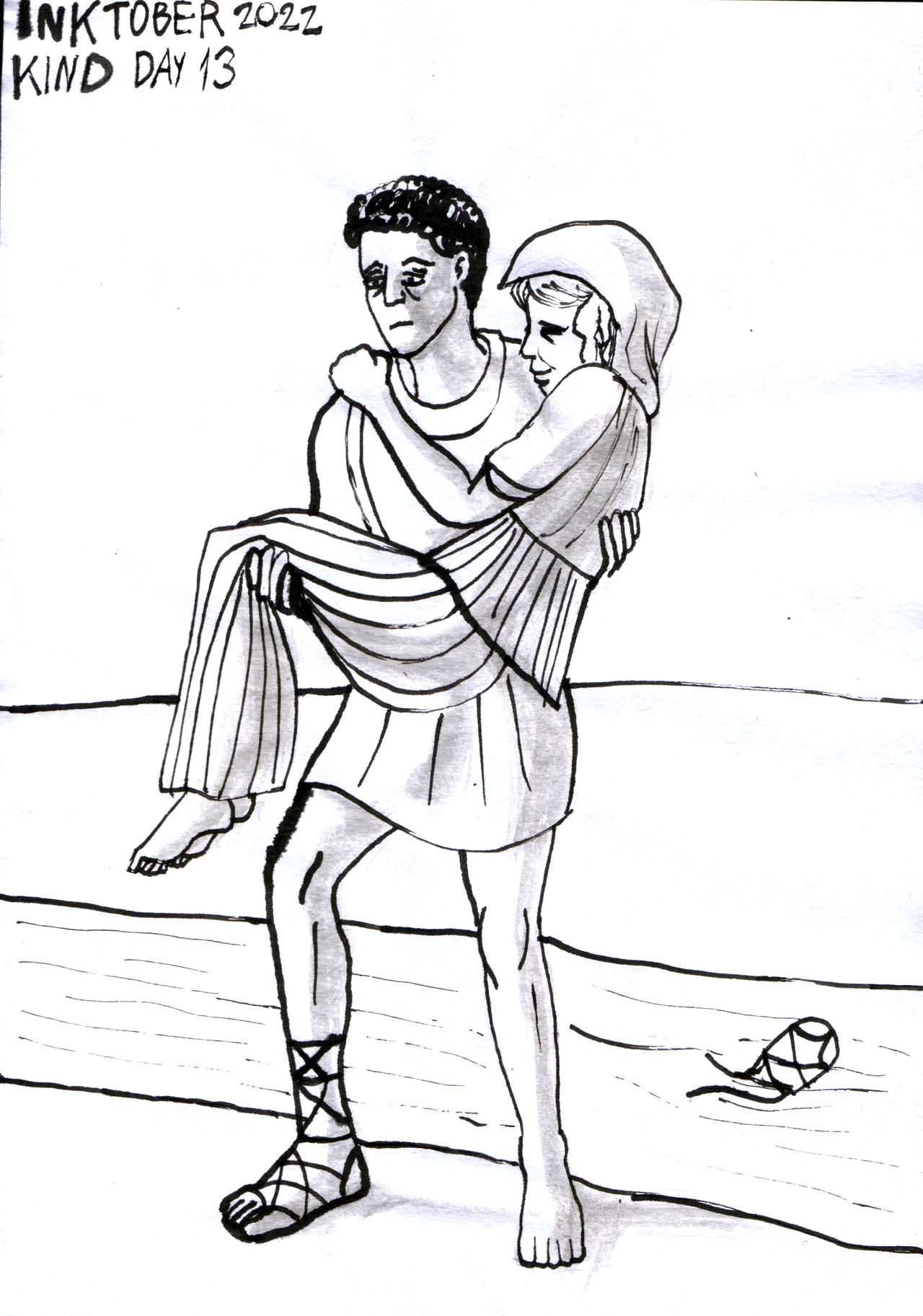 Day 13 Lin Deviantart Inktober 2022 Day 13 Kind by ivanprime93 on DeviantArt