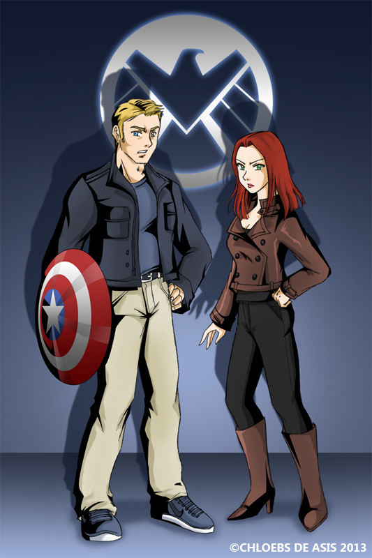 Steve Rogers and Natasha Romanoff